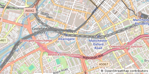 Map of Manchester