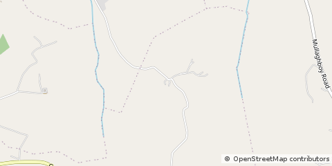 Map of Magherafelt, Derry