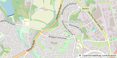 Map of Leeds