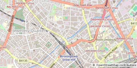 Map of Birmingham
