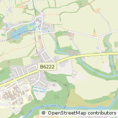 Map of Bury, Lancashire