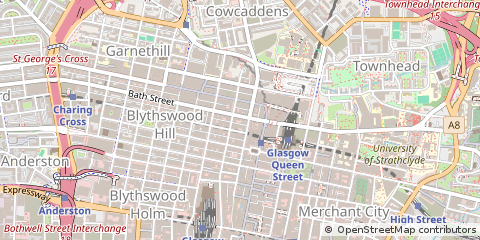 Map of Glasgow