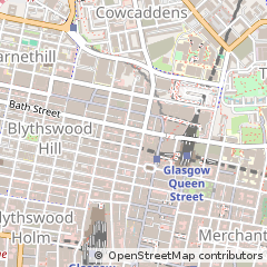 Map of Glasgow