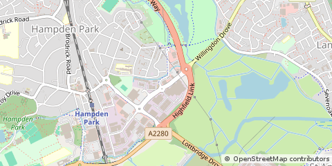 Map of Eastbourne, East Sussex