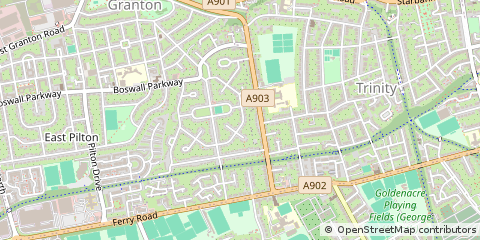 Map of Edinburgh