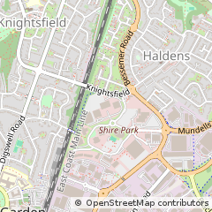 Map of Welwyn Garden City