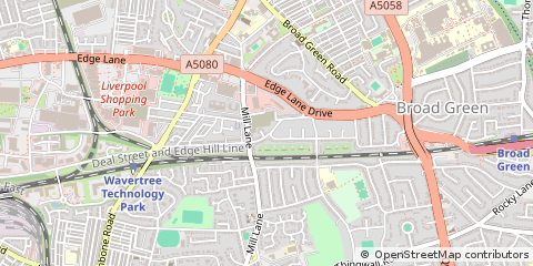 Map of Liverpool