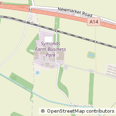 Map of Bury ST Edmunds, Suffolk