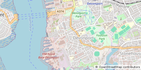 Map of Plymouth