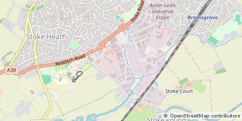 Map of Bromsgrove