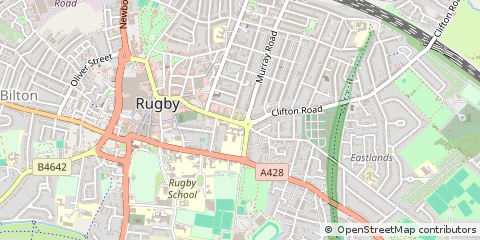 Map of Rugby