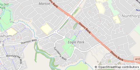 Map of Middlesbrough