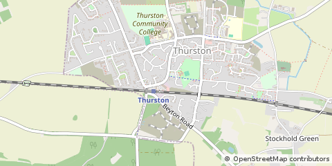 Map of Bury ST. Edmunds