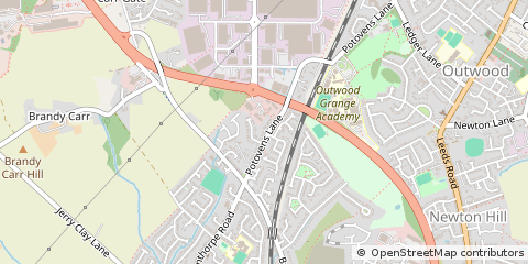 Map of Wakefield
