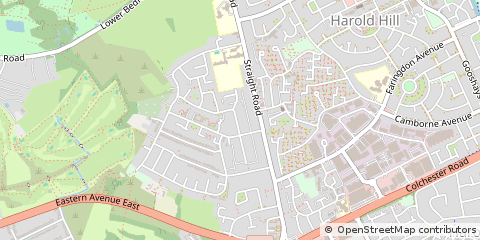 Map of Romford