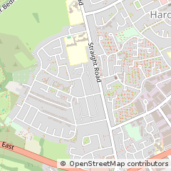 Map of Romford
