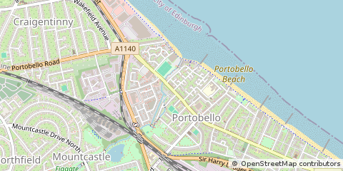 Map of Edinburgh