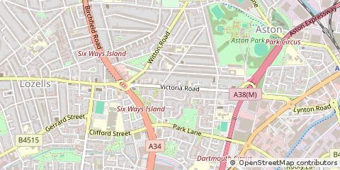 Map of Birmingham