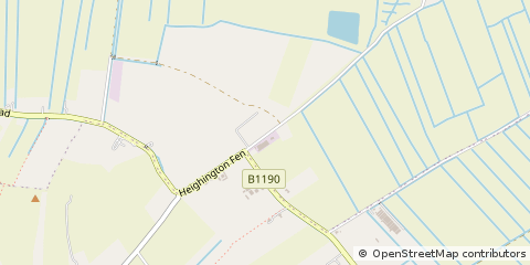 Map of Lincoln, Lincs