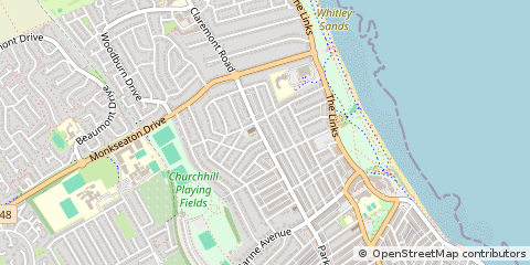 Map of Tyne and Wear