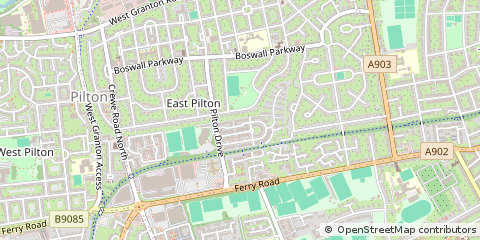 Map of Edinburgh