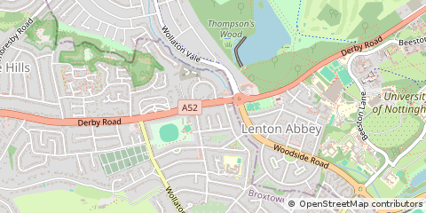 Map of Nottingham