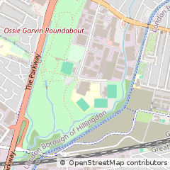 Map of Hayes, Middlesex