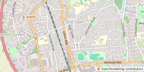 Map of Hertfordshire