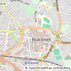 Map of Bracknell