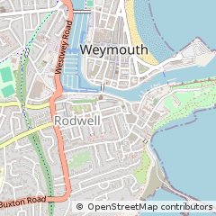 Map of Weymouth, Dorset