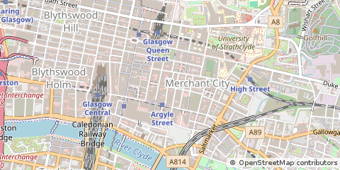 Map of Glasgow