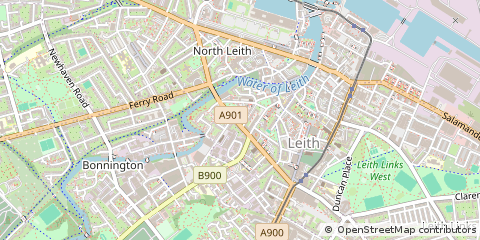 Map of Edinburgh
