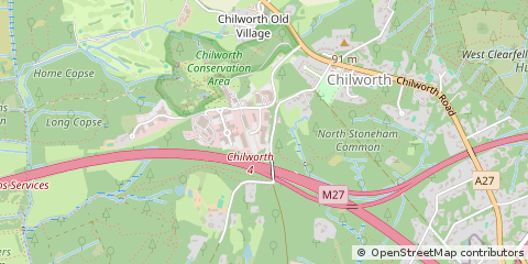 Map of Southampton, Hampshire