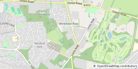 Map of Bracknell