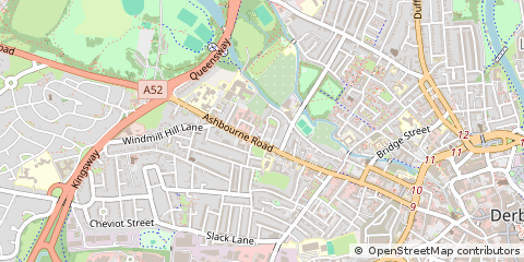 Map of Derby
