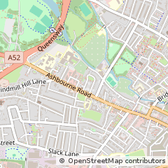 Map of Derby