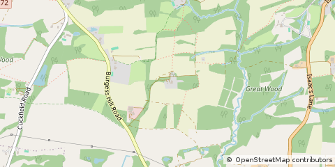 Map of Haywards Heath, West Sussex