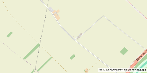 Map of Swaffham Prior, Cambridgeshire