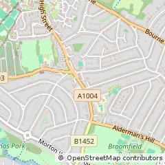 Map of Southgate