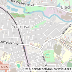 Map of Manchester