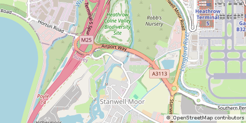 Map of Staines-Upon-Thames