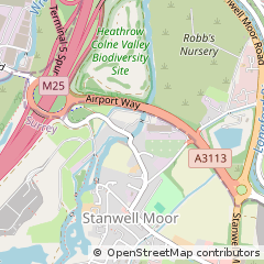 Map of Staines-Upon-Thames