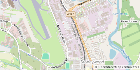 Map of Aberdeen