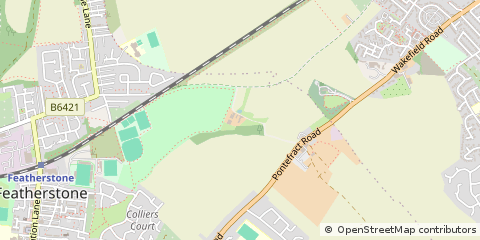 Map of Pontefract