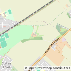 Map of Pontefract
