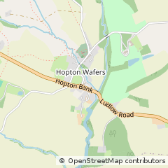 Map of Kidderminster, Worcestershire