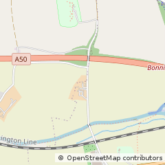 Map of Swarkestone, Derbyshire