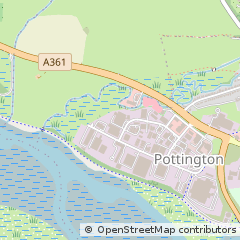 Map of Barnstaple, Devon