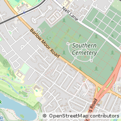 Map of Manchester