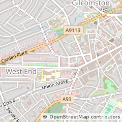 Map of Aberdeen